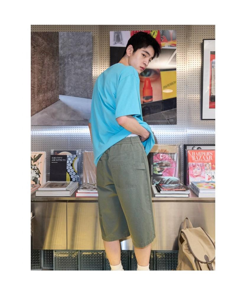 Saendeusaundeu (Unisex) Work Washed Jotz Khaki