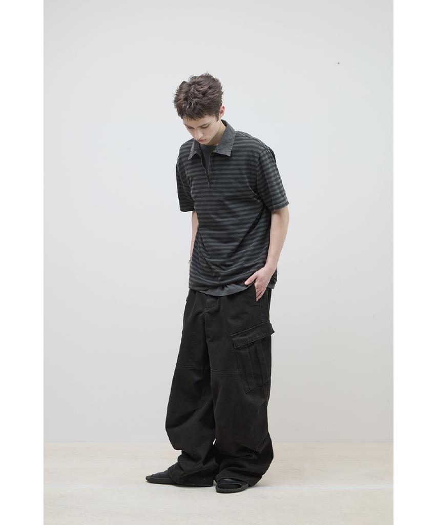 Haechinglum Mil Pants Washed Black