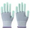 Breathable, Knitted, Protective Gloves, Striped, Anti Slip Gloves, Wear-resistant, Work Gloves, High Elasticity, Nylon Gloves