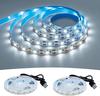 BMW Strisce LED USB DC 5V 2835 Bianco Caldo Striscia LED Luce TV Sfondo Illuminazione Nastro Lampada Decorazione Casa 1-5m Luce a Stringa LED