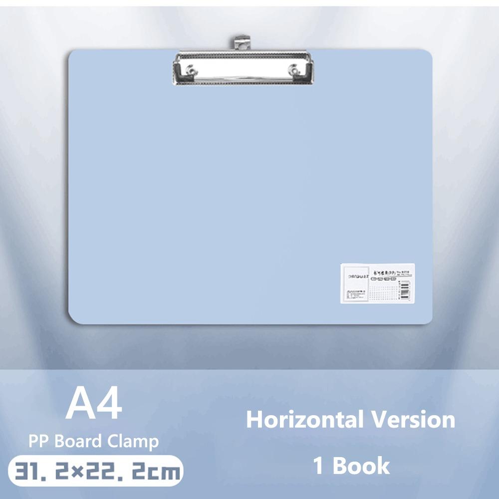 With Hanging Hole Writing Clipboard Horizontal/Vertical Writing Pad Board Paper Organizer