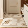 Nordic Style Household Door Ring Fleece Floor Mat Non-Slip Tpr Door Floor Mat Home Wear-Resistant And Durable Foot Mat Can Be
