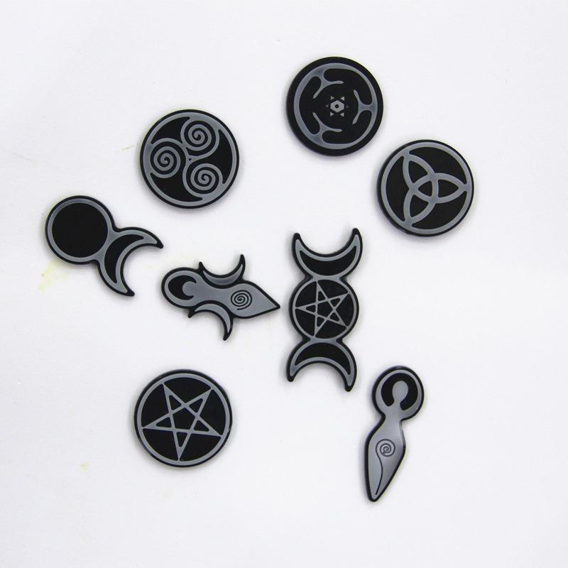 Spiral Goddess Necklace Pendant Resin Mold Epoxy Mirror Mold DIY 8 In 1 Silicone Mold Totem Pendant Mold