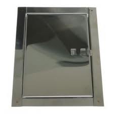 Stainless Chimney Door 140*210Mm Medium - Dk 07 Ch484