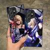 HSR Serval Glass Mobile Phone Case for Samsung Galaxy S26 S25 S24 S23 S22 S21 S20 Note20 Plus FE Ultra Colorful Cover