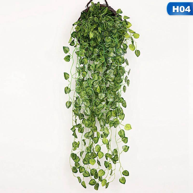 

90 см искусственное зеленое растение, настенное украшение из листьев плюща, бегонии, виноградной лозы, домашнего сада, настенного украшения для вечеринки, свадьбы