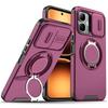 Чехол для Infinix Smart 10 4G Чехол-броня для Infinix Smart 20 Новый чехол-броня Чехол со шторкой для защиты объектива с магнитным кольцом-держателем