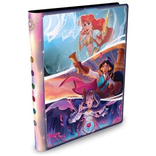 Ravensburger Disney Lorcana TCG Portfolio Holds Up 252 Cards Premium Storage Stylish Protection Ideal Collectors Players Suitable Ages 8 Up.