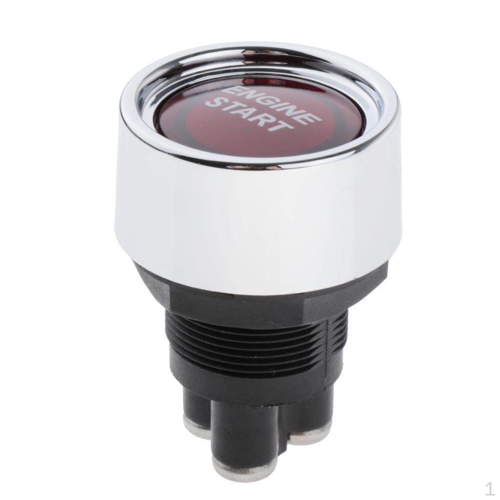 

12 Комплект кнопок выключателя зажигания двигателя, универсальный