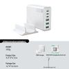 200W GaN Multi-Port PD Fast Charger with Smart Temperature Control