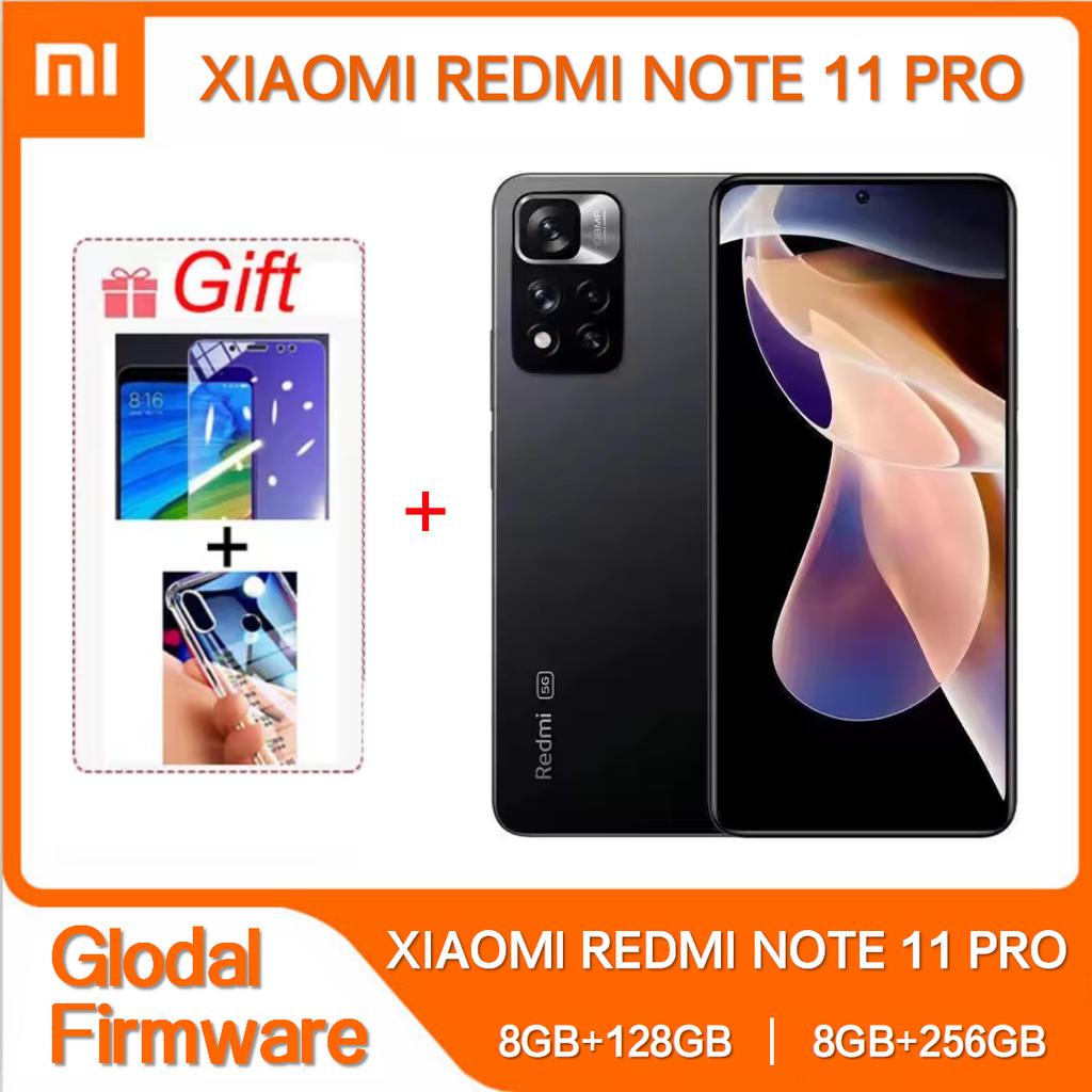 Global Rom Xiaomi Redmi Note 11 Pro 8GB 256GB MTK Helio G96 Sekiz Çekirdekli 108MP Kamera 120Hz Ekran NFC 5G Akıllı Telefon