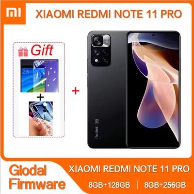 Globale Version Xiaomi Redmi Note 11 Pro 8GB 256GB MTK Helio G96 Octa Core 108MP Kamera 120Hz Display NFC 5G Smartphone