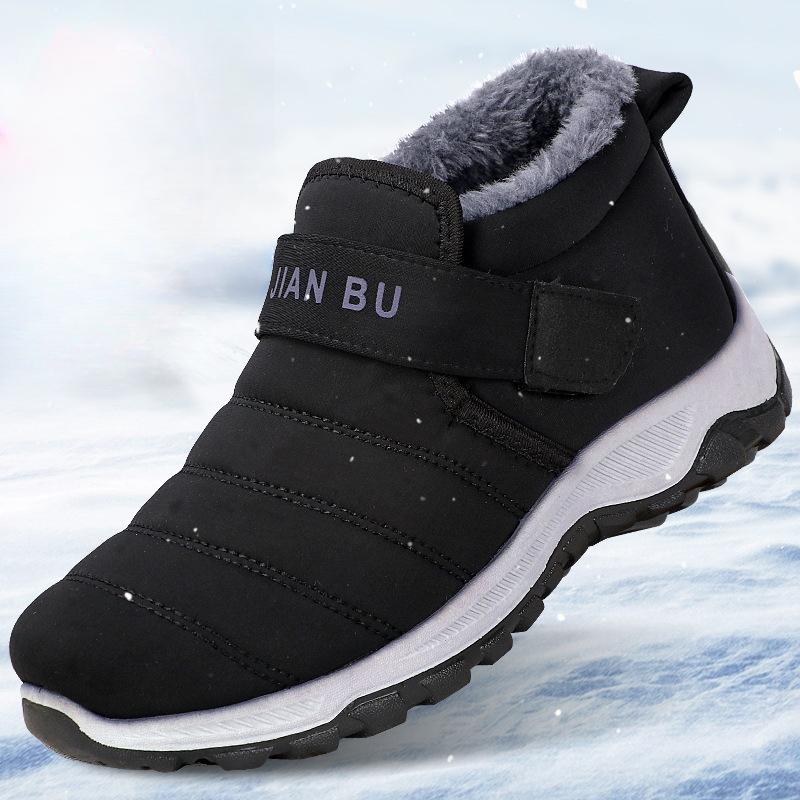 Men Snow Boots Wear-resistant Cotton Shoes for Men Ankle Boots Warm Climbing Shoes for Men Ankle Boots