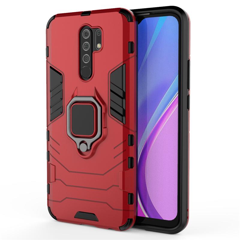 For Xiaomi Redmi 9 Case Shockproof Armor Magnetic Suction Stand Full Edge Cover For Redmi 9 8 8A 7A 9A 9C Case Cover For Redmi 9