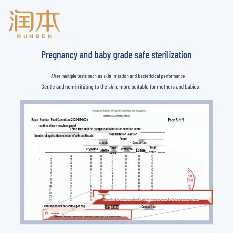 Runben Portable Alcohol Disinfectant Wipes (2 Boxes)