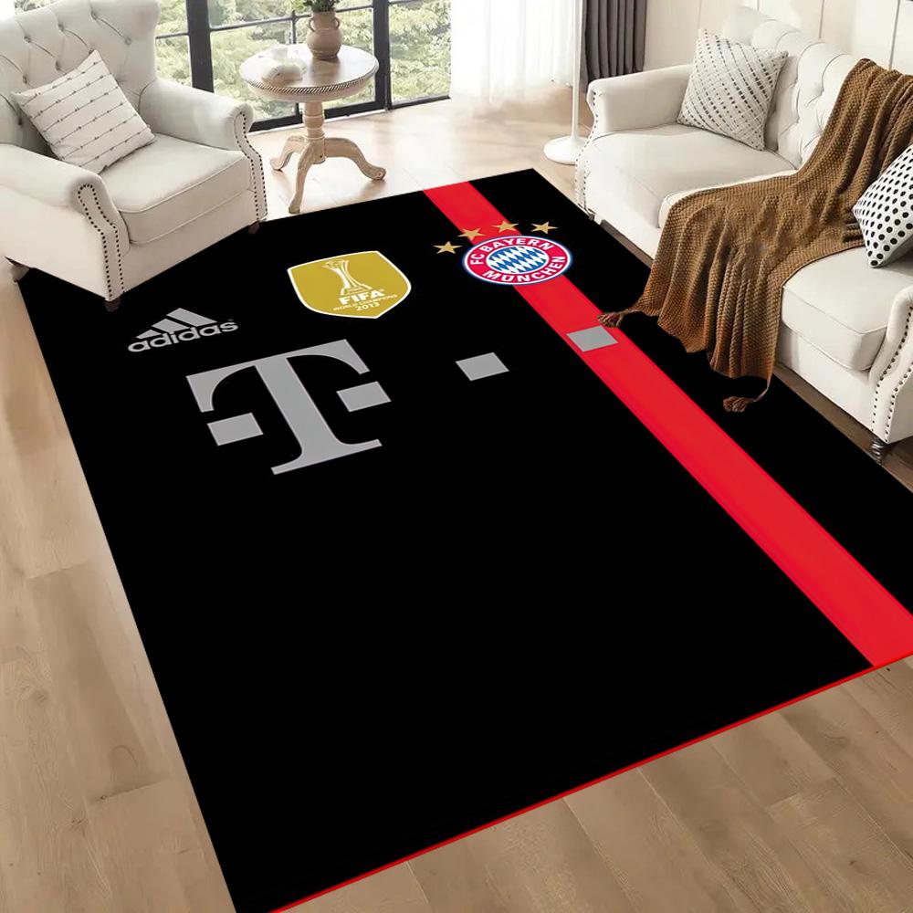 Bayern Munich Area Rug Suitable for Decorate room Kitchen Dining Room Entryway Anti-slip Rug Anime Office Decor Gift for Festivals