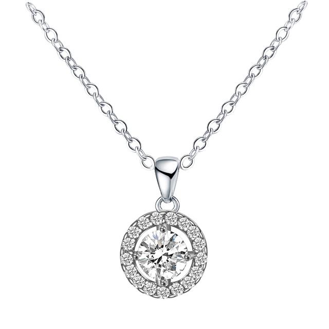 

Модные ожерелья с подвеской в виде капли воды и циркония, круглое ожерелье с кристаллами в форме капли, свадебные украшения для женщин