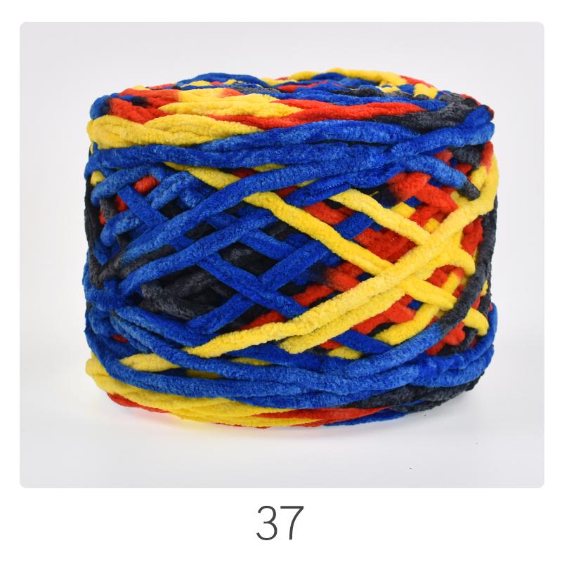 Chunky Ice Silk Yarn for Hand-Knitting: Ideal for Sweaters, Scarves, Bags, Crochet Dolls, and Hooked Shoes