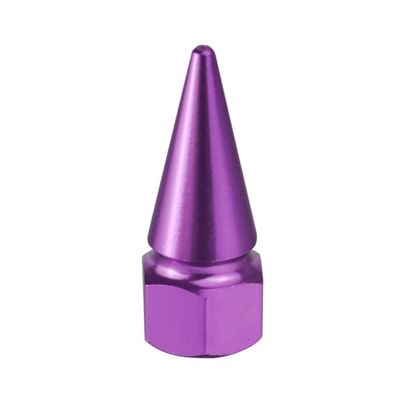 Aluminum Alloy Hexagonal Car Tire Valve Cap, Dustproof & Universal Fit