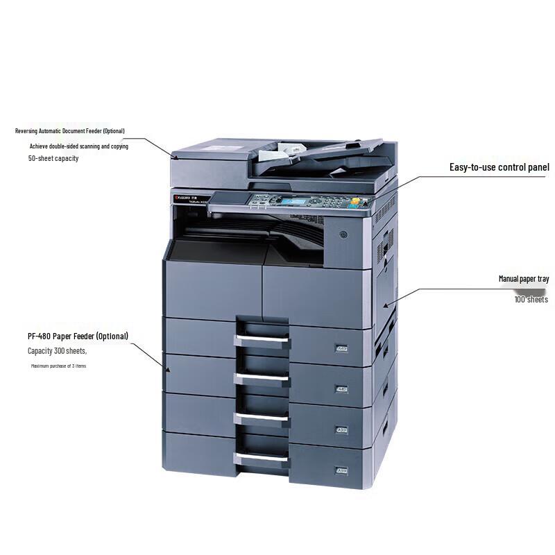 Kyocera TASKalfa MZ2101 A3 Black & White Laser Multifunction Printer CN Plug (adapter Included)