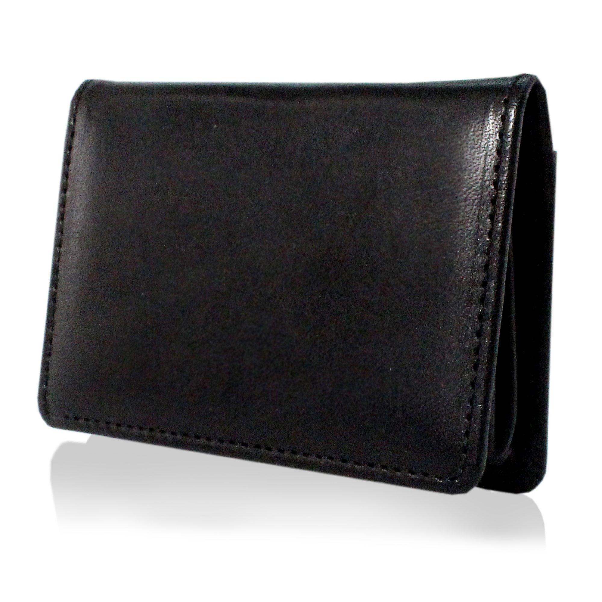 

Wallet Coin Purse Box Genuine Leather Made in Japan [Tochigi Leather] Men s TGZ-3356 (black)