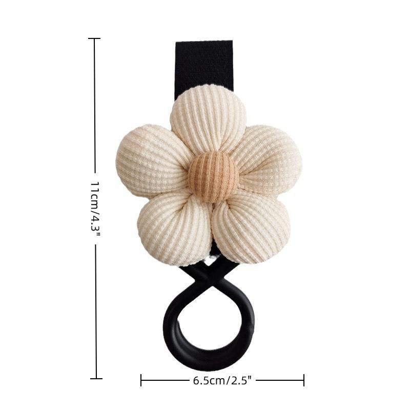 Baby Stroller Hook Sweet Flower Children Cart Umbrella Hanging Bag Storage Loop Hook Infant Supplies Storage Accessories