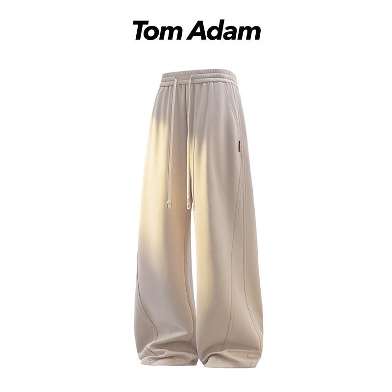 

TOM ADAM Men s American Curved Knife Loose Fit Casual Trousers 8XL