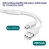 Super Long USB to Micro USB Charging Cable for Camera Long Charger Cable