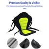 Kayak Seat Paddle Board Seat with Back Support Waterproof Padded Kayak Seat and Backrest with