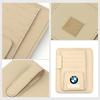 BWX1 2026 Car Sticker Car Sun Visor Glasses Clip Storage Holder Card Bag For BMW G30 G20 F30 F10 F40 E92 E91 G05 G06 G07 G11 G01 G02