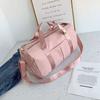 Large Capacity Duffle Travel Handbag Waterproof Dry Wet Separation Gym Sports Bag with Shoe Compartment Durable