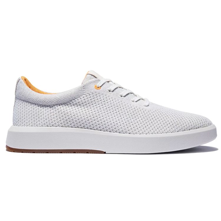 Timberland Men's Truecloud EK+ Oxford White Knit Sneaker A2DG7