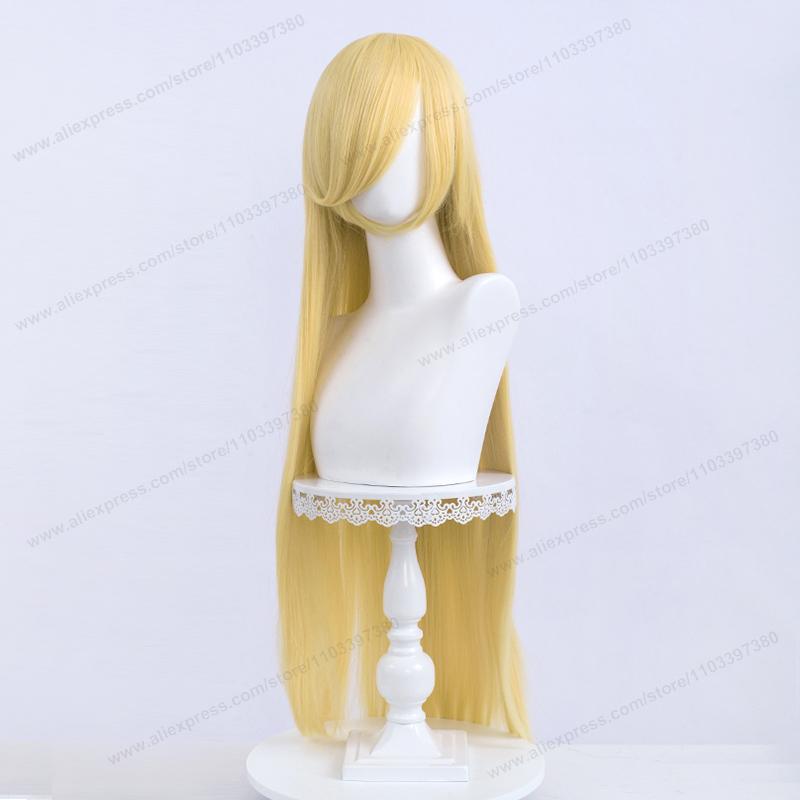 Anime 100Cm Long Staight Cosplay Synthetic Wig Black White Red Pink Brown Gold Blue Women Heat Resistant Hair High Quality Wigs