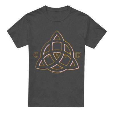 Charmed Üniseks Yetişkin Üçlü Bağlantılı Logo Tişört