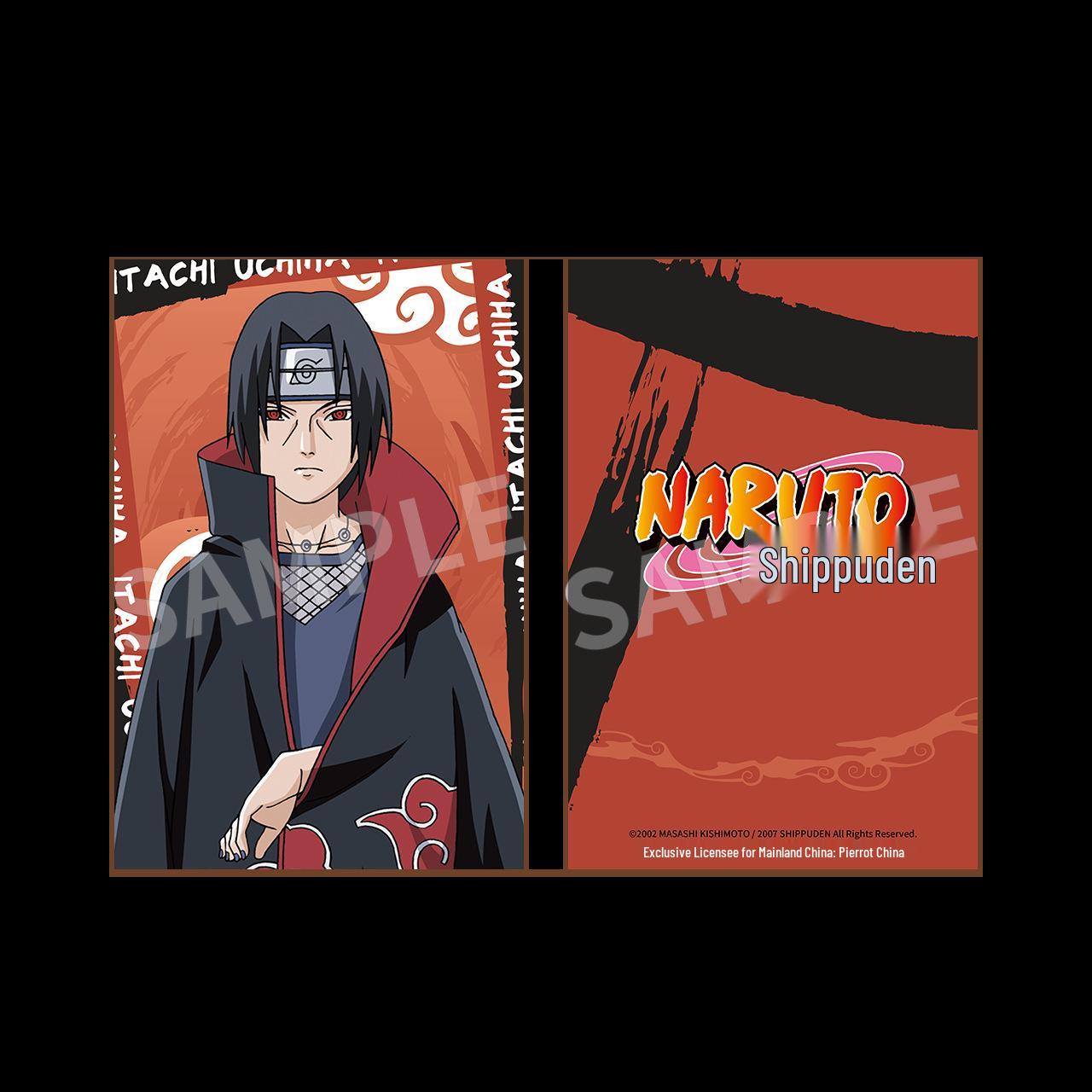 Официальные коллекционные карточки Naruto Shippuden: Аниме Наруто и Саске 2D Товары 8*12CM