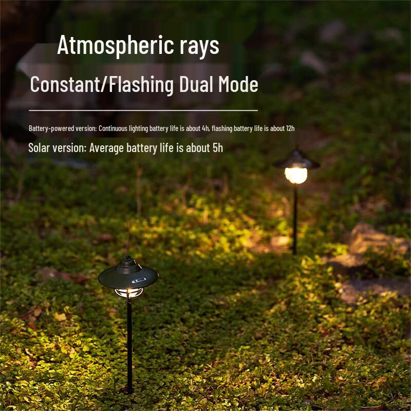 Mobi Garden Star Wish 2-Pack Retro Camping Ground Lights