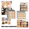 500Pcs Label Sticker Adhesive Gift Tages Sticker Krafts Label Sticker for Pantries,Masons Jar,Canning,Spices Bottles J0MC