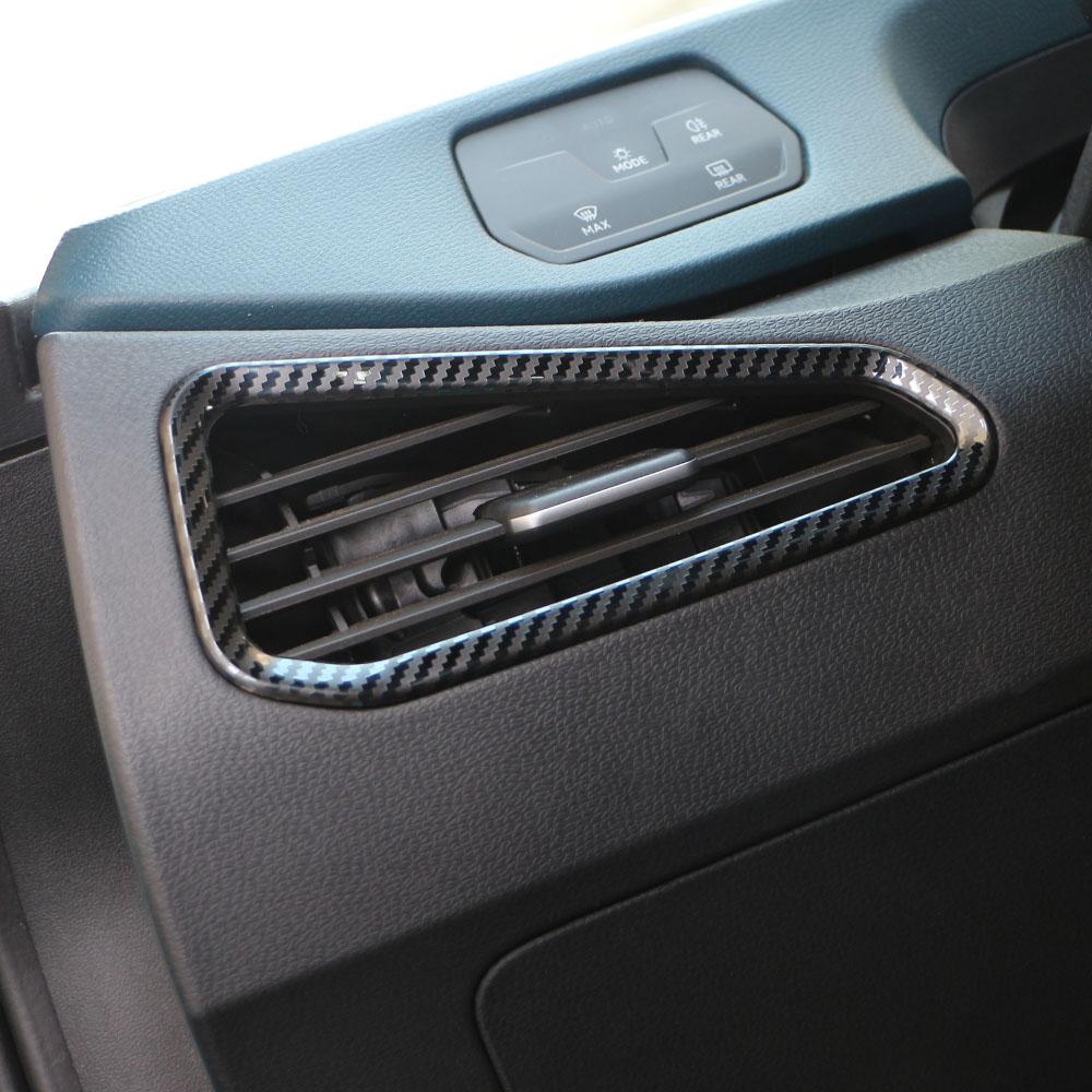 For Volkswagen VW ID3 ID.3 2020-2026 LHD AC Vent Trim Front Air Conditioning Outlet Frame Sticker Styling Interior Accessories