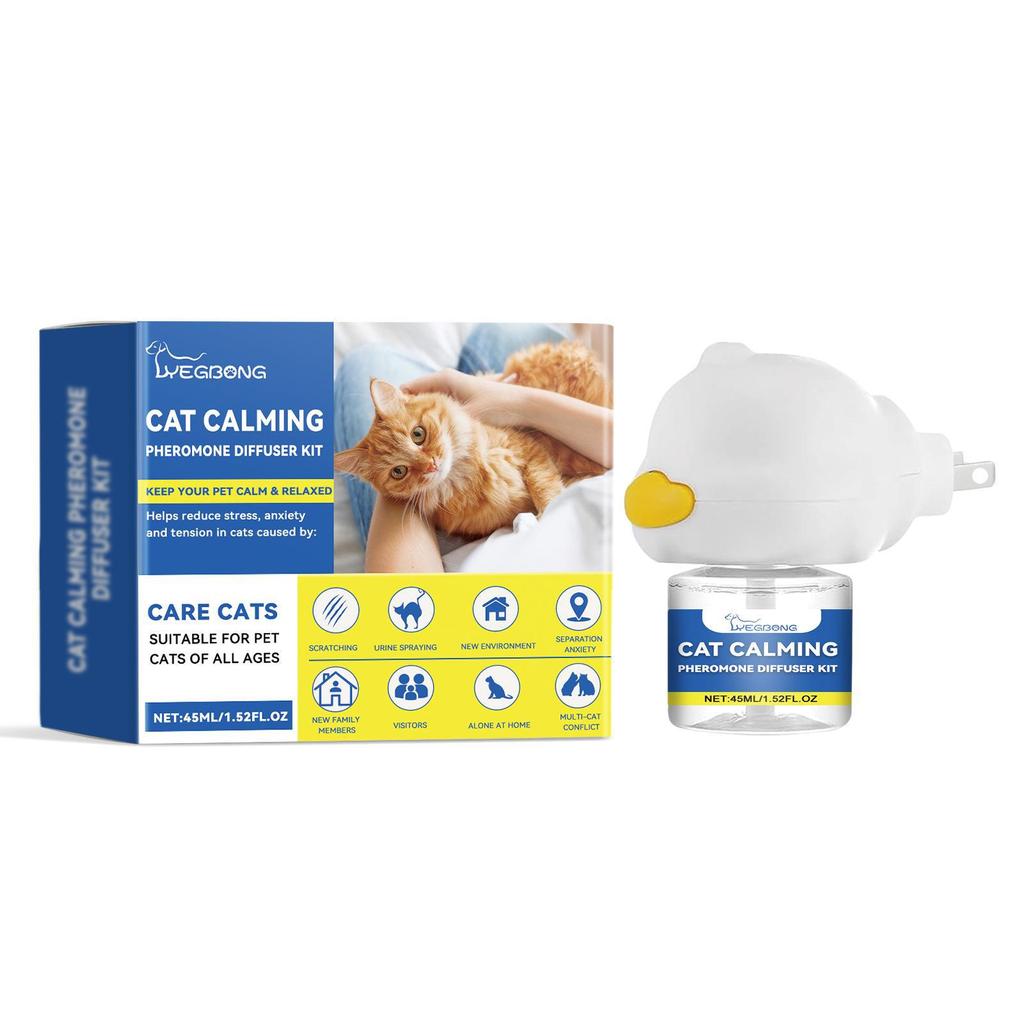 YEGBONG Cat Emotion Diffuser Set: Multi-Cat Conflict & Scratching Solution