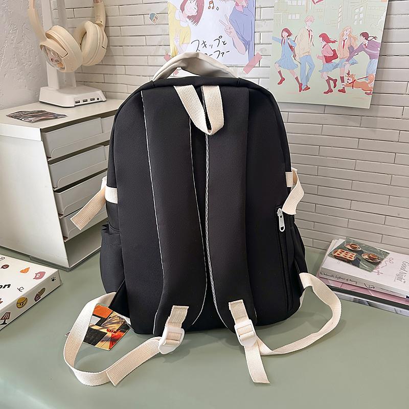 Campus Schultasche Damen Rucksack mit großer Kapazität Studentenrucksack