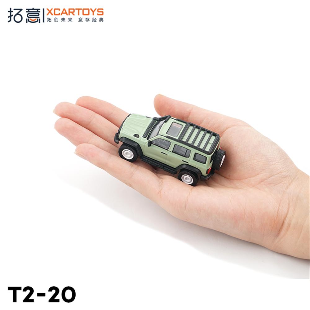 Xcartoys Alloy Car Toy 1/64 Car Model Tank 300 Iron Cavalry 02 Retro Green Desktop Decorative Ornaments Collection Gift