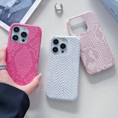 Snake Pattern Phone Case For Iphone 17 Air 16 15 14 Plus 13 12 11 Pro Max Leather Hard PC Back Cover