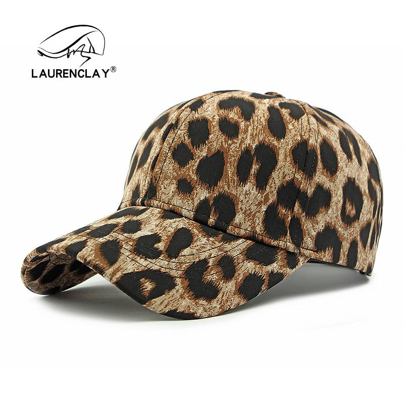 Spring and Summer Thin Leopard Print Baseball Cap Female Hard Top Showing Face Small Outdoor Sun Protection Visor Cap