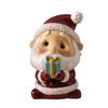 Creative Christmas Family Resin Decorative Piece - Cartoon Dolls for Children's Room Desktop Christmas Santa Christmas Decoration Item