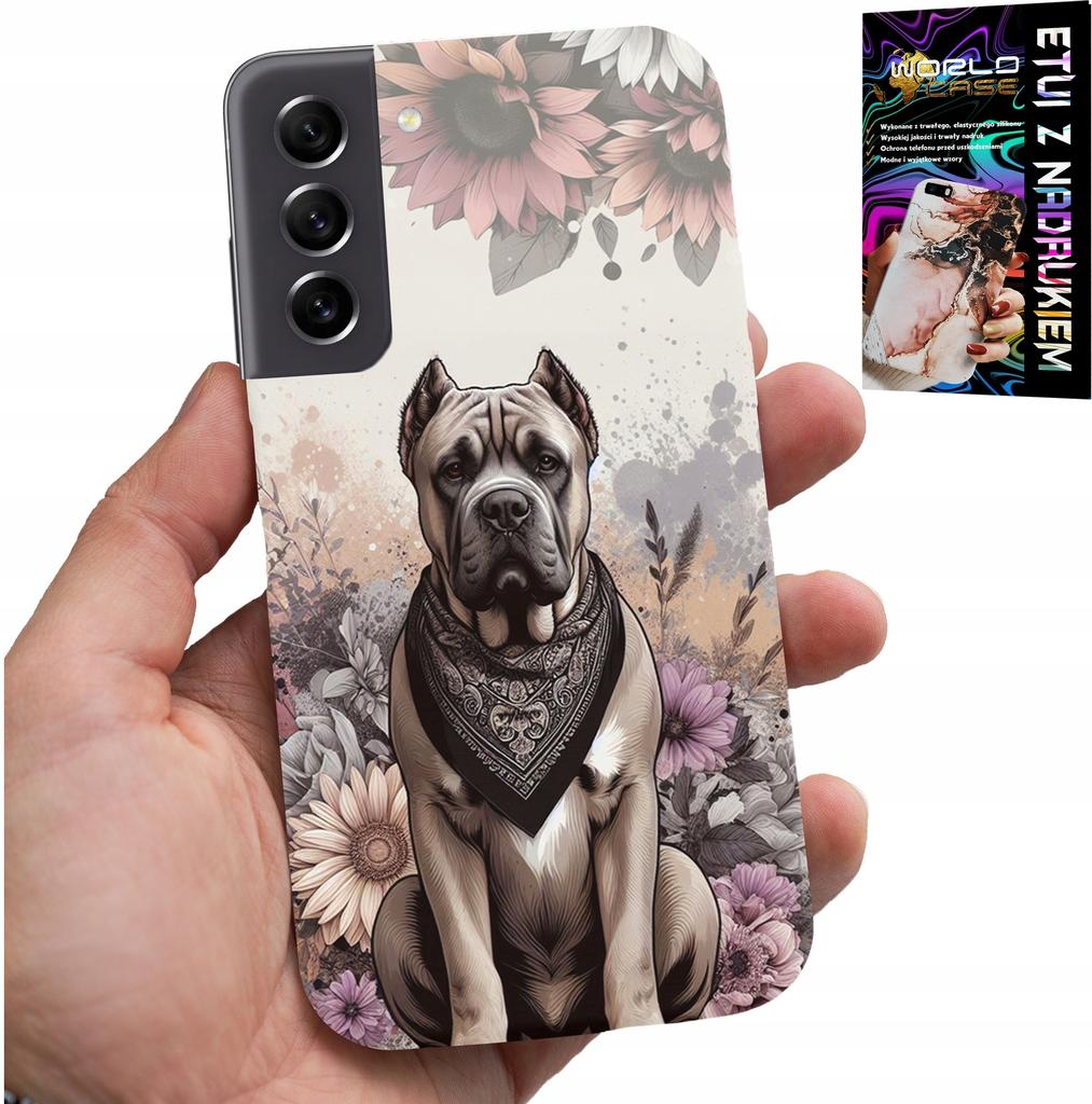Etui Do Samsung Galaxy S22 Plus - Psie Rasy Psie Wzory Pokrowiec + Folia