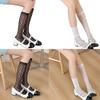 Women's Crew Socks Sheer Hollow Out Ankle Socks Princesses Ankle Dress Socks Sheer Mesh Socks Summer Calf Socks Gifts