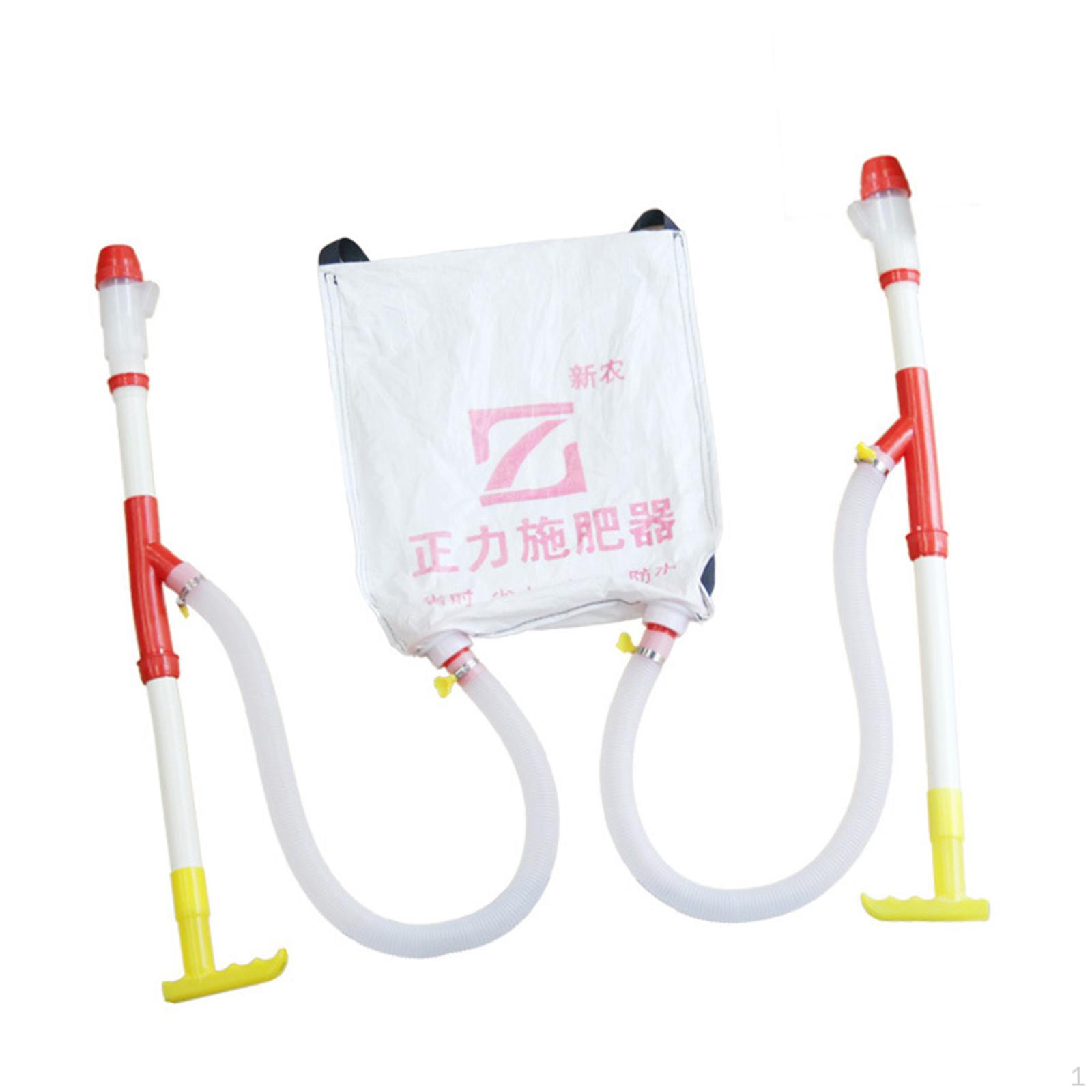 

Backpack Manure Spreader for Efficient Outdoor Fertilization of Corn Double PVC Tube