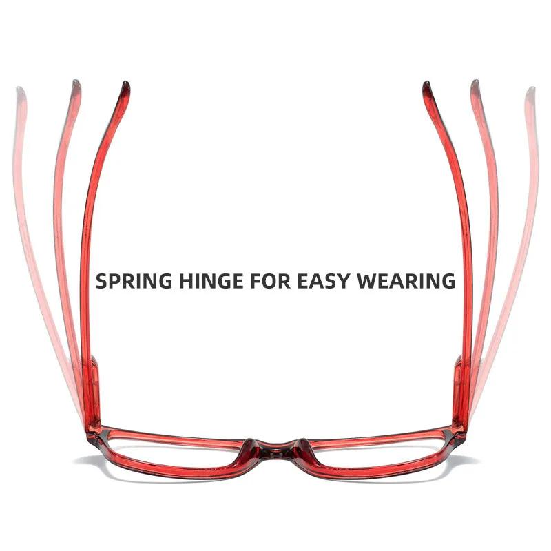 Fashion Men Women Reading Glasses Plastic Presbyopia Glasses Anti Blue Light Eyeglasses +1.0 +1.5 +2.0 +2.5 +3.0 +3.5 +4.0