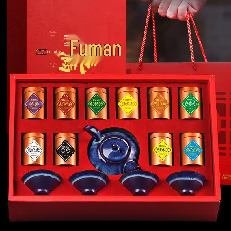 Yi Zhan Tea Assorted Premium Chinese Tea Gift Box