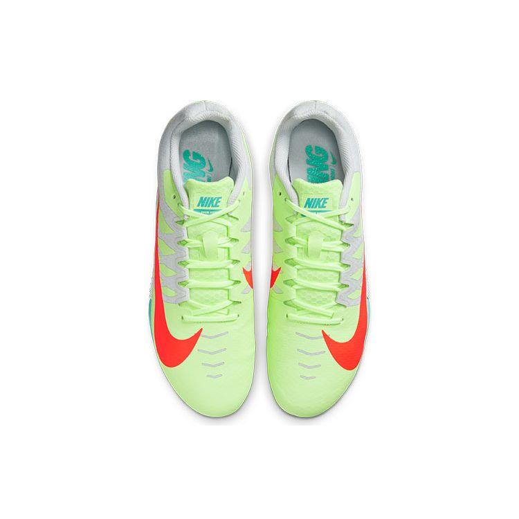 Nike Zoom Rival S 9 Barely Volt Hyper Orange Unisex Sneakers Green Dynamic-Turquoise Photon-Dust 907564-701